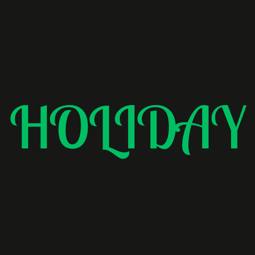 Holiday - Dark Edition Books