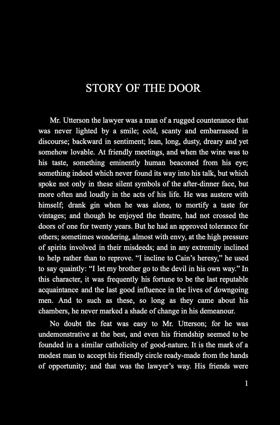 The Strange Case of Dr. Jekyll and Mr. Hyde - Dark Edition Books