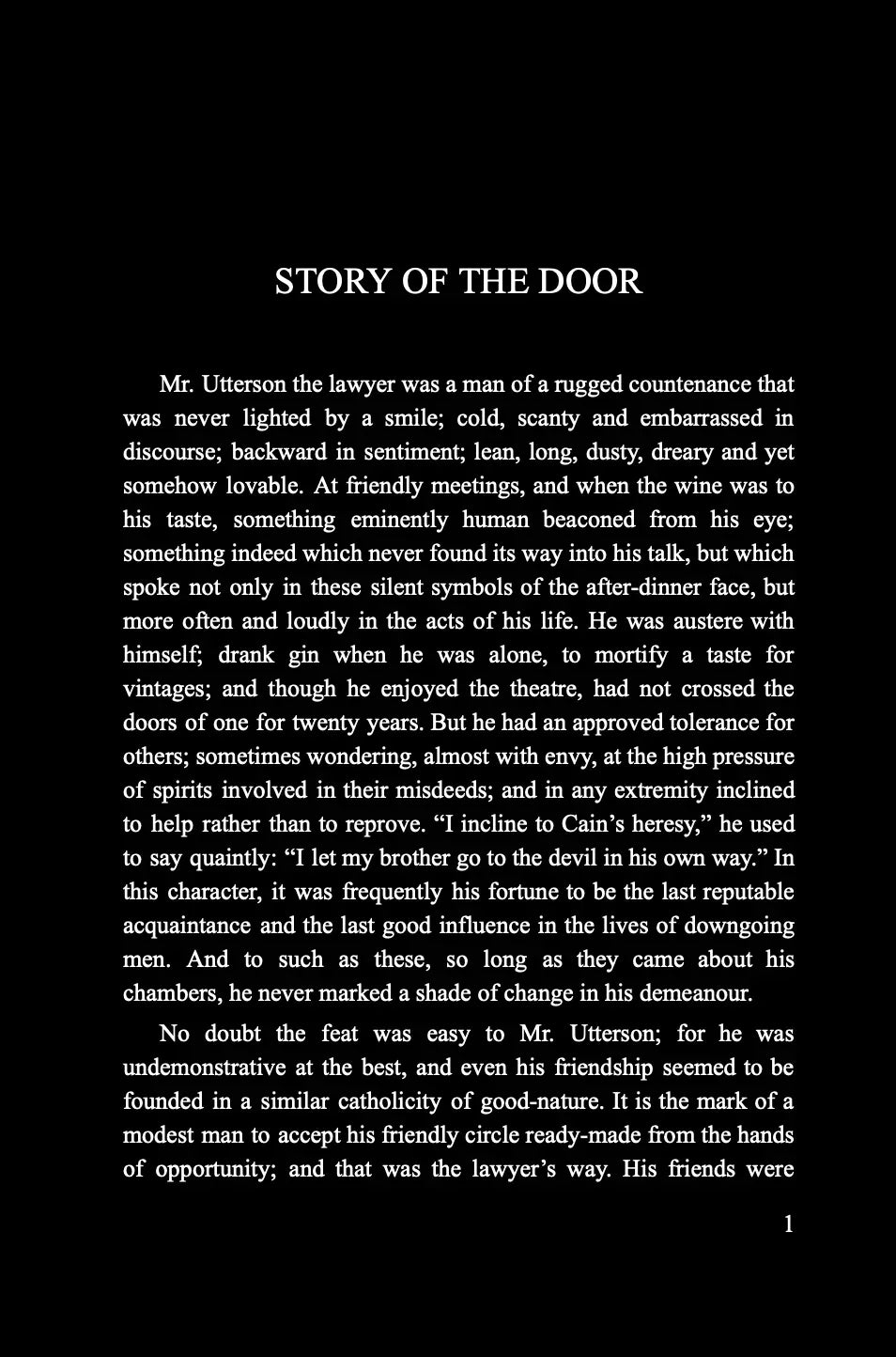 The Strange Case of Dr. Jekyll and Mr. Hyde - Dark Edition Books