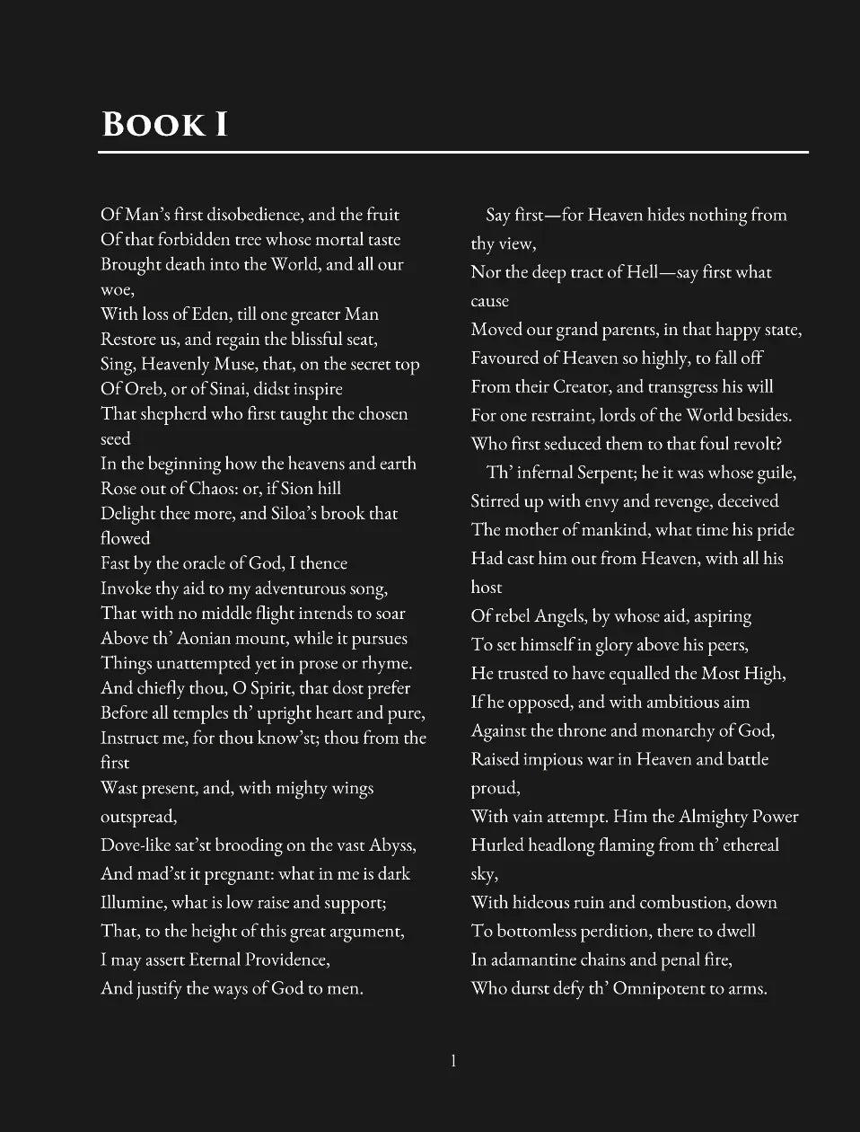 Paradise Lost - Dark Edition Books
