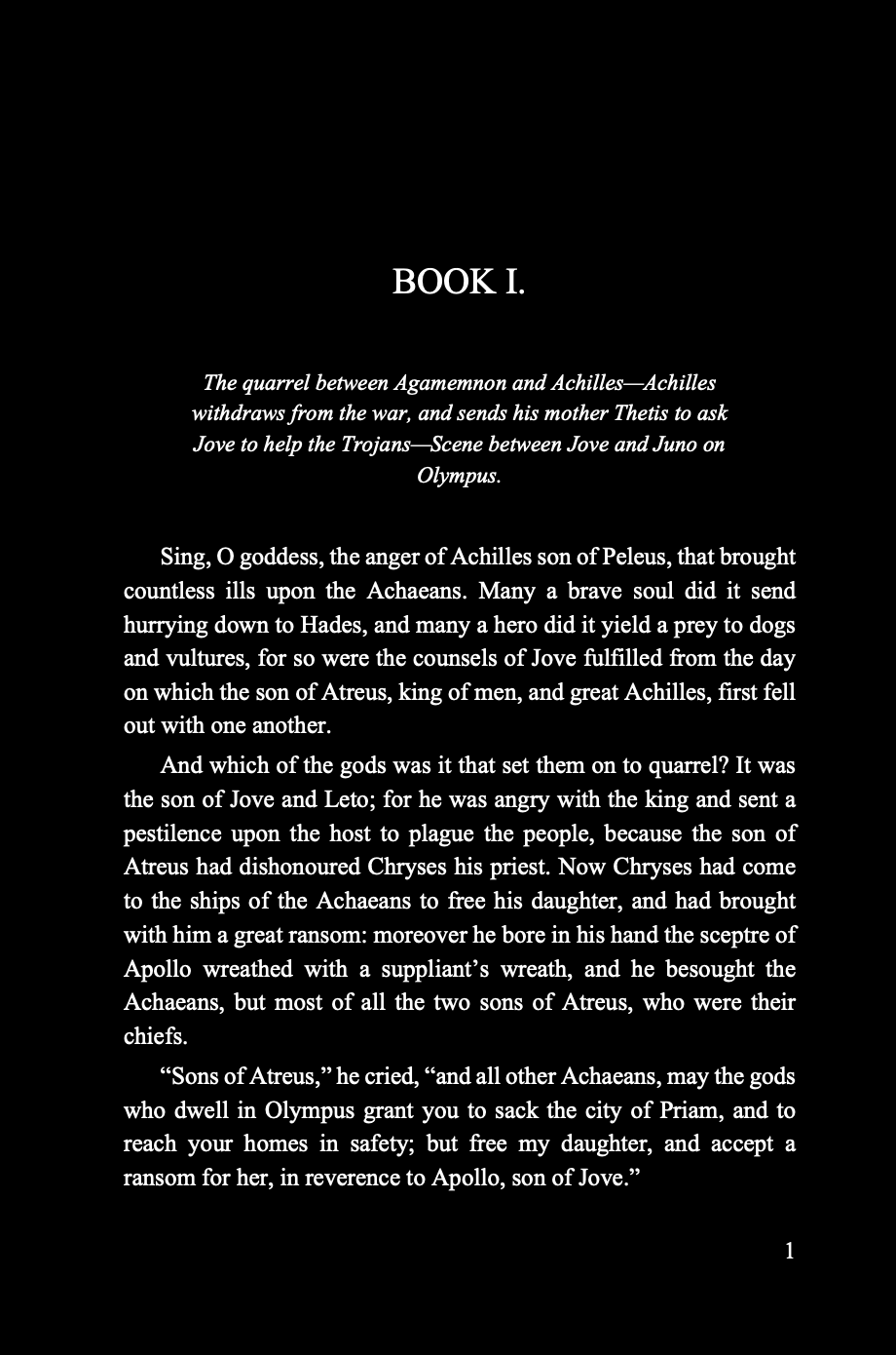 Text from a book or document on a black background