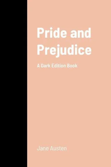 Pride and Prejudice - Dark Edition Books