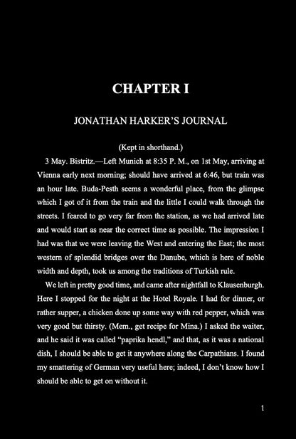 Dracula - Dark Edition Books