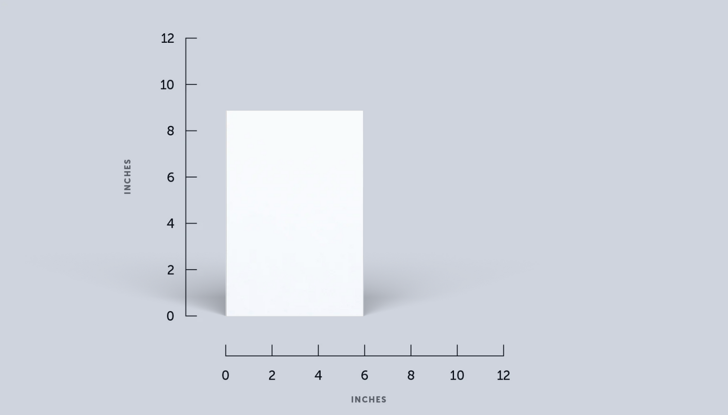 Measuring 9 x 6 inch book size