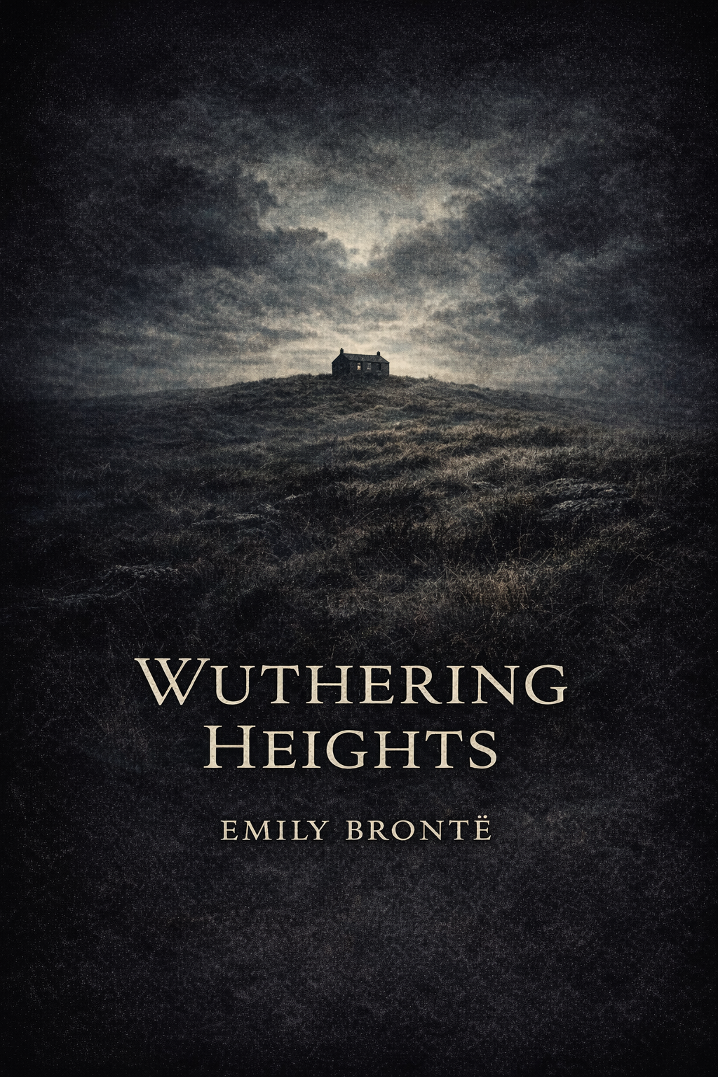 house isolated on a moor