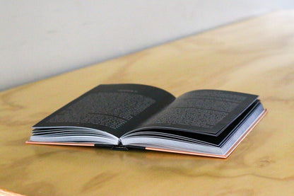 Pride and Prejudice book with black pages